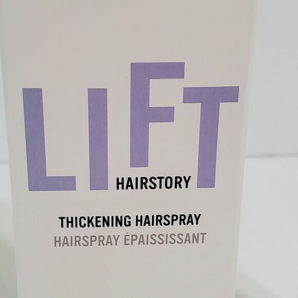 Hairstory Lift Thickening Hairspray 8 Oz Unused in Box Wavy Curly Fine Straight - Picture 2 of 7